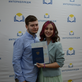 Фотогалерея | Интерколледж | Вручение дипломов выпускникам Дизайнерам 2021 | фото №19